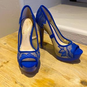 New blue heels